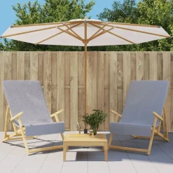 vidaXL strandhåndklæder 2 stk. 60x135 cm 400 GSM stof grå