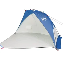 vidaXL strandtelt 268x223x125 cm 185T polyester azurblå