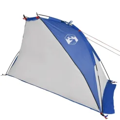 vidaXL strandtelt 268x223x125 cm 185T polyester azurblå