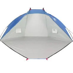 vidaXL strandtelt 268x223x125 cm 185T polyester azurblå