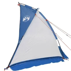 vidaXL strandtelt 268x223x125 cm 185T polyester azurblå