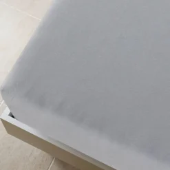 vidaXL stræklagen 90x200 cm jerseybomuld grå