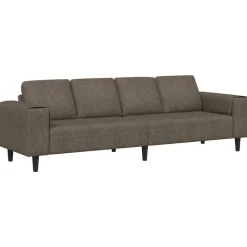 vidaXL Stue Sofa Mørkegrå 250 x 77 x 76 cm