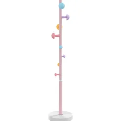 vidaXL stumtjener 172 cm pulverlakeret jern lyserød