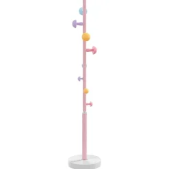 vidaXL stumtjener 172 cm pulverlakeret jern lyserød