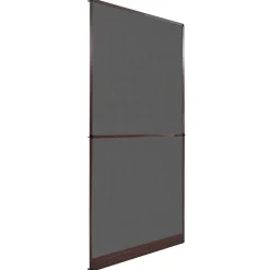 vidaXL Svingbart insektnet Brun og sort 100 x 215 cm