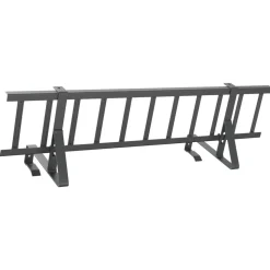 vidaXL Tag snefang Antracit 100 x 29,5 x 34,5 cm Stål