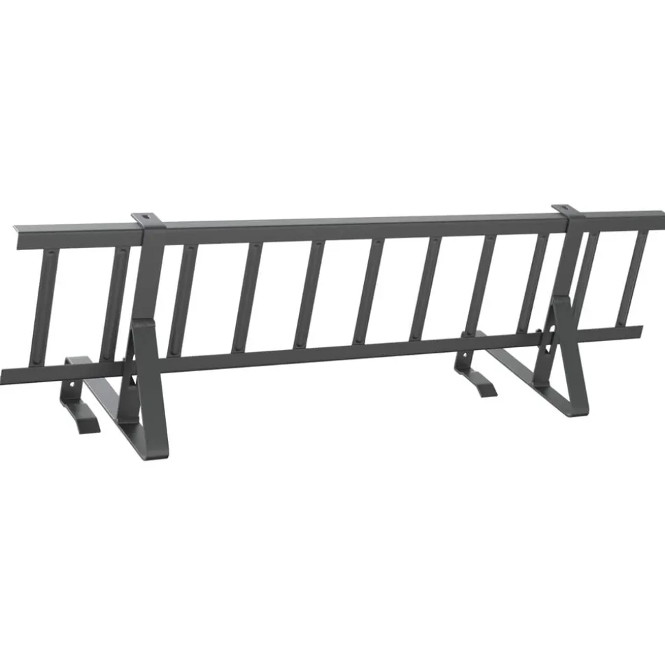 vidaXL Tag snefang Antracit 100 x 29,5 x 34,5 cm Stål