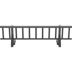 vidaXL Tag snefang Antracit 100 x 29,5 x 34,5 cm Stål