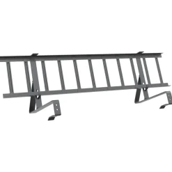 vidaXL Tag snefang Antracit 100 x 29,5 x 34,5 cm Stål