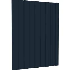 vidaXL Tagpanel 12 pcs Antracit 60 x 45 cm Galvaniseret stål
