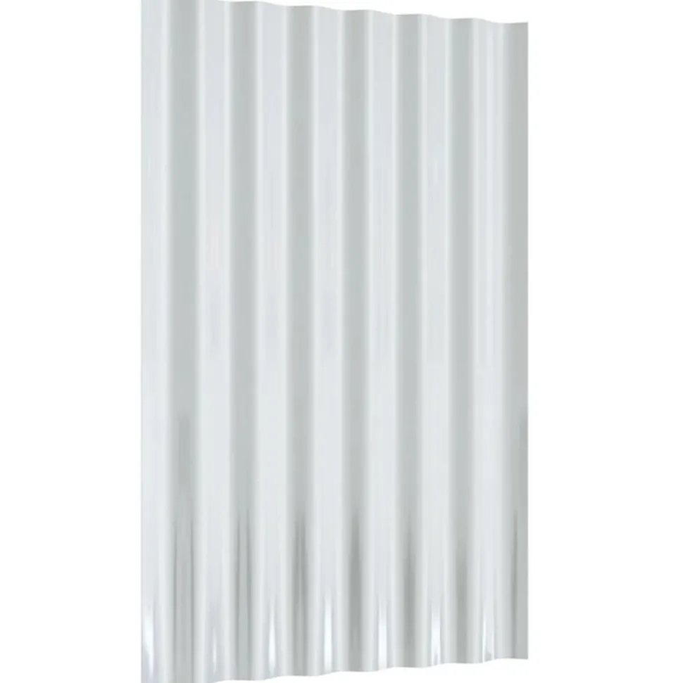 vidaXL tagplader 12 stk. 60x36 cm galvaniseret stål grå