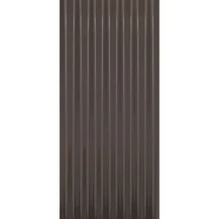 vidaXL tagplader 12 stk. 80x36 cm galvaniseret stål brun