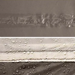 vidaXL tarp 306x306 cm vandtæt brun