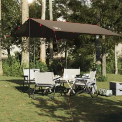 vidaXL tarp 306x306 cm vandtæt brun