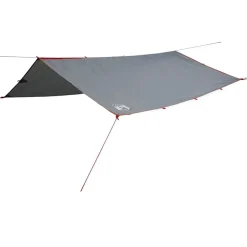vidaXL tarp 300x294 cm vandtæt grå og orange