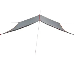 vidaXL tarp 300x294 cm vandtæt grå og orange