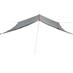 vidaXL tarp 300x294 cm vandtæt grå og orange
