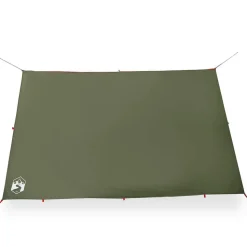 vidaXL tarp 306x306 cm vandtæt olivengrøn
