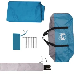 vidaXL tarp 430x380x210 cm vandtæt blå