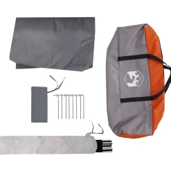 vidaXL tarp 430x380x210 cm vandtæt orange