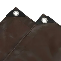 vidaXL Tarpaulin 650g / m² Brun 2 x 3 m Lærred med PVC-belægning