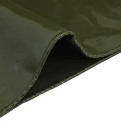vidaXL Tarpaulin 650g / m² Oliven grøn 2 x 3 m Lærred med PVC-belægning