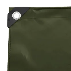 vidaXL Tarpaulin 650g / m² Oliven grøn 2 x 3 m Lærred med PVC-belægning