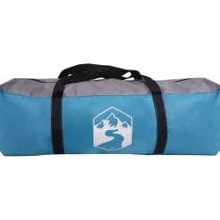 vidaXL Teepee Telt 10-Personer med tag Blå og grå 567 x 470 x 242 cm