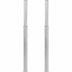 vidaXL teleskopiske bordben i rustfrit stål 710 mm - 1100 mm