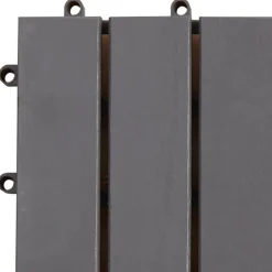 vidaXL Terrasse Flise 10 pcs Grå 30 x 30 cm Akacietræ