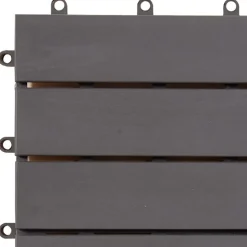 vidaXL Terrasse Flise 10 pcs Grå 30 x 30 cm Akacietræ
