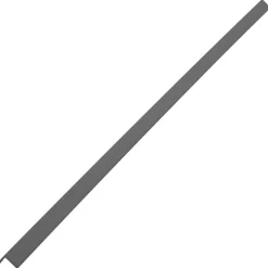 vidaXL terrassevinkellister 5 stk. WPC 170 cm grå