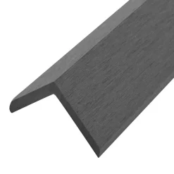 vidaXL terrassevinkellister 5 stk. WPC 170 cm grå