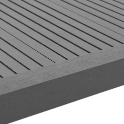 vidaXL terrassevinkellister 5 stk. WPC 170 cm grå