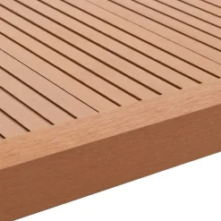 vidaXL terrassevinkellister 5 stk. WPC 170 cm lysebrun