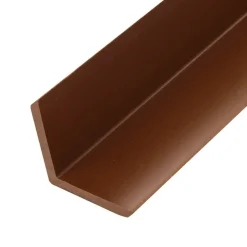 vidaXL terrassevinkellister 5 stk. WPC 170 cm lysebrun