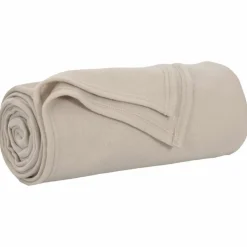 vidaXL Throw tæppe Beige 170 x 130 cm Fleece