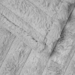 vidaXL Throw tæppe Grå 150 x 130 cm Fleece