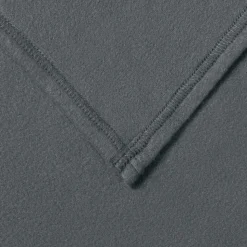 vidaXL Throw tæppe Mørkegrå 170 x 130 cm Fleece