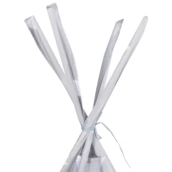 vidaXL tipi til børn 115x115x160 cm med bærepose polyester grå
