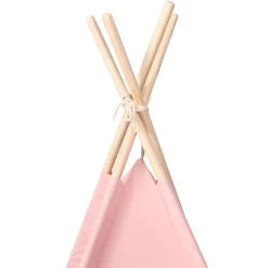 vidaXL tipi til børn 120x120x150 cm med bærepose polyester pink