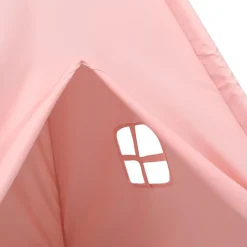 vidaXL tipi til børn 120x120x150 cm med bærepose polyester pink