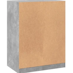 vidaXL tøjreol 77x48x102 cm konstrueret træ betongrå