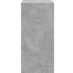 vidaXL tøjreol 77x48x102 cm konstrueret træ betongrå