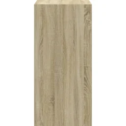 vidaXL tøjreol 77x48x102 cm konstrueret træ sonoma-eg