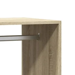 vidaXL tøjreol 77x48x102 cm konstrueret træ sonoma-eg