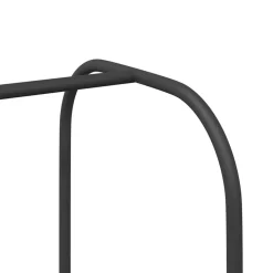 vidaXL Tøjstativ med opbevaring Grå 100 x 44 x 160 cm Konstrueret træ