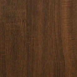 vidaXL tøjstativ med skoopbevaring 100x40x184 cm brun egetræsfarve