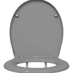 vidaXL Toilet sæde Grå 47 x 37 x 4 cm Duroplast